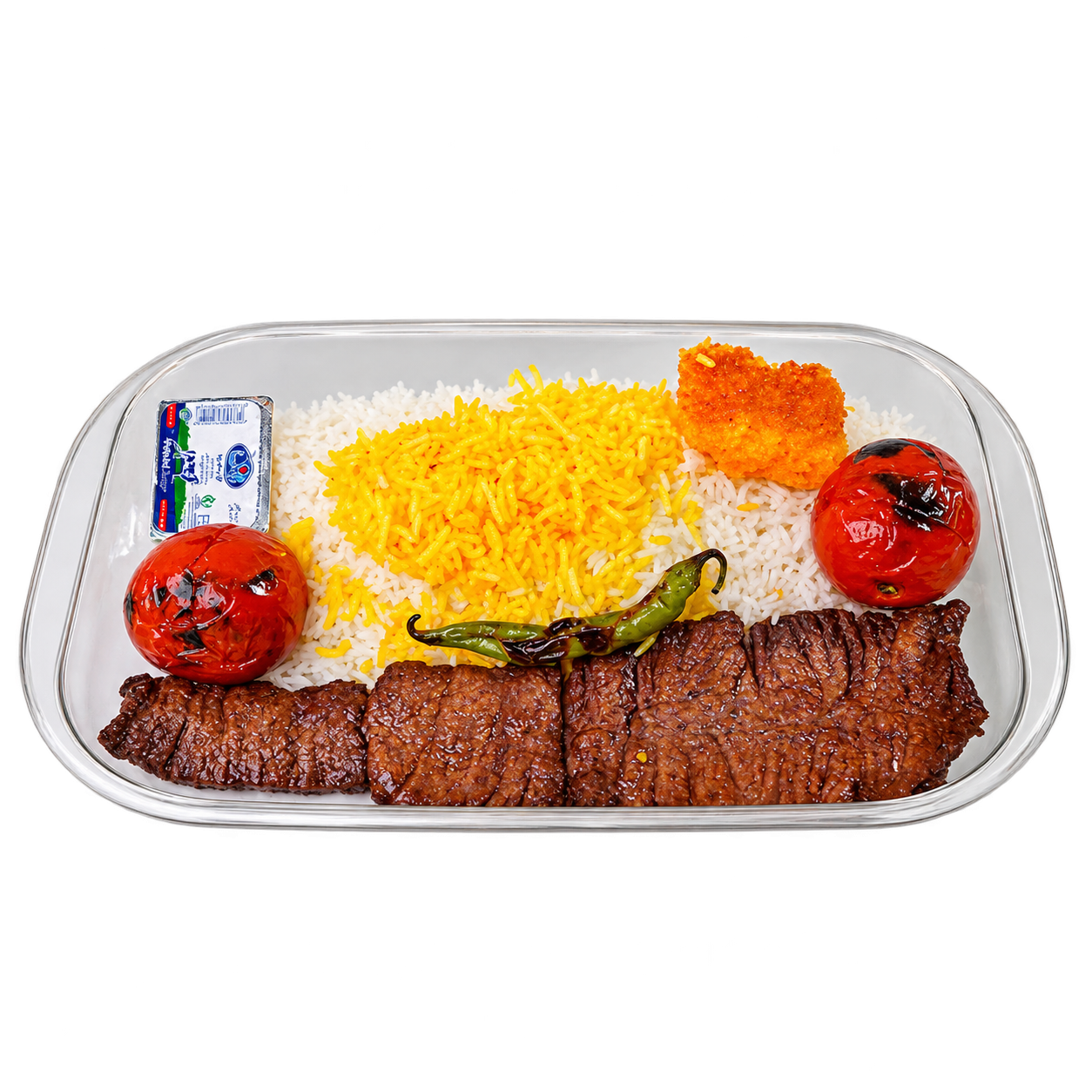 چلوکباب برگ